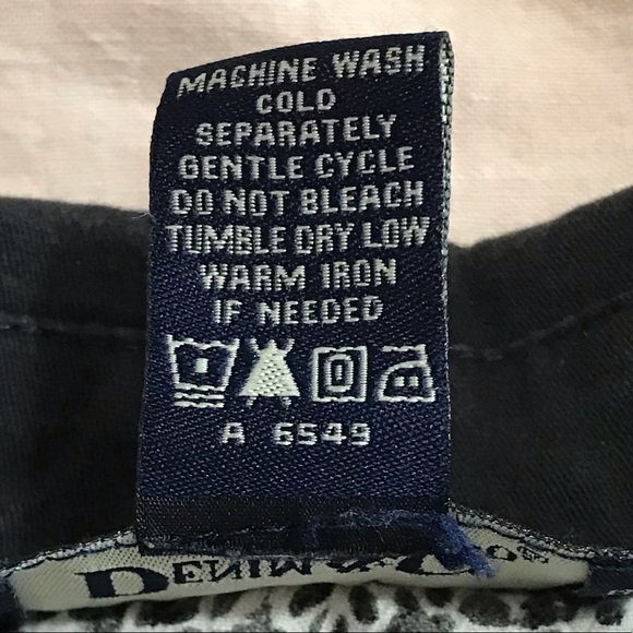 90s Vintage Black Denim Oversized Boyfriend Jacket Shacket - Picture 11 of 14